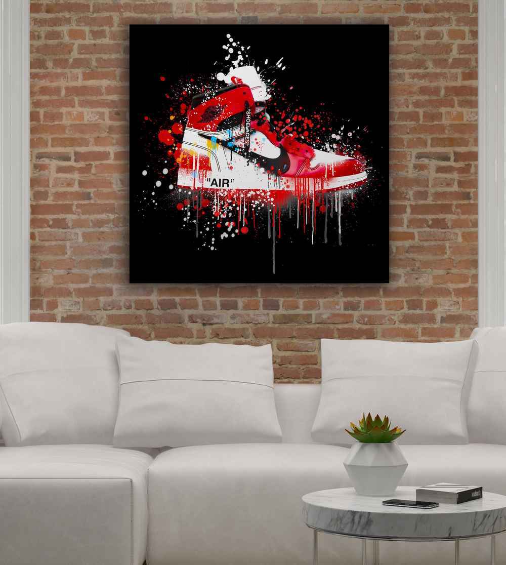 2 pcs Canvas Wall Art Chanel Street Art home decor 20x30 and 30x40