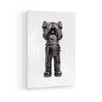 ASTRO-KAWS-BLK-STRAIGHT-CANVAS-3X4