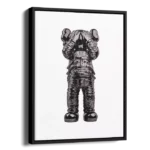 ASTRO-KAWS-BLK-STRAIGHT-CANVAS-3X4