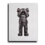 ASTRO-KAWS-BLK-STRAIGHT-CANVAS-3X4