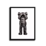 ASTRO-KAWS-BLK-STRAIGHT-CANVAS-3X4