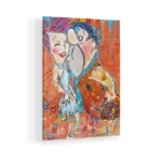 Caveman-Love-3×4-STRAIGHT-CANVAS-3X4