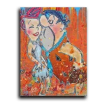 Caveman-Love-3×4-STRAIGHT-CANVAS-3X4