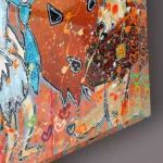 Caveman-Love-3×4-STRAIGHT-CANVAS-3X4