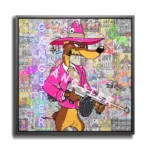 HR-Gangster-Coyote-STRAIGHT-CANVAS-1X1