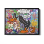 Lazy-Duck-4×3-STRAIGHT-CANVAS-4X3