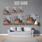 Lazy-Duck-4×3-STRAIGHT-CANVAS-4X3