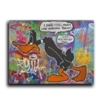 Lazy-Duck-4×3-STRAIGHT-CANVAS-4X3