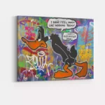 Lazy-Duck-4×3-STRAIGHT-CANVAS-4X3