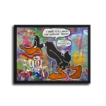 Lazy-Duck-4×3-STRAIGHT-CANVAS-4X3