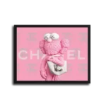 chanel-pink-kaws-STRAIGHT-CANVAS-4X3