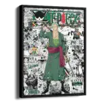 Wanted-ZORO-STRAIGHT-CANVAS-3X4